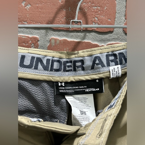 Under Armour boys hear gear size 6 golf/athletic shorts EUC - Picture 5 of 5